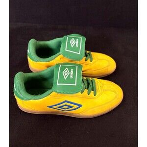 Umbro Youth Futsal Street V Indoor Soccer Shoes Yellow Green Size 6 Y 05504706